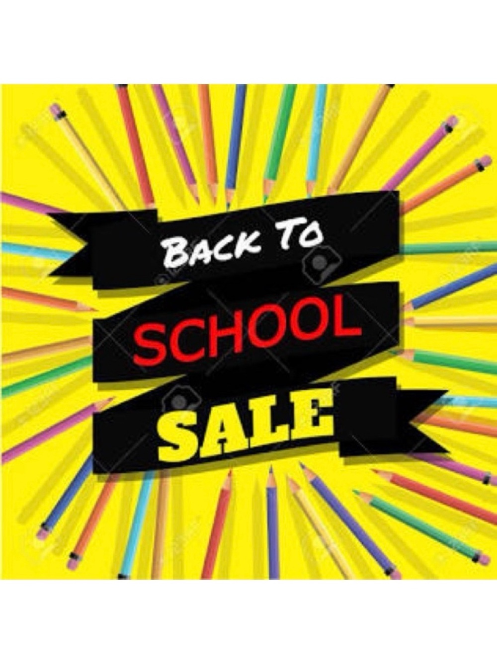 Back To School Sale.. Backpacks and other school related items • Poster Only!!